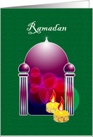 Ramadan, mosque card