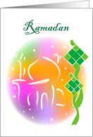 Ramadan, mosque card