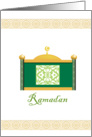 Ramadan, mosque card