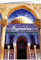 Ramadan, mosque card