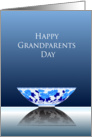 Happy grandparents day, antique bowl card