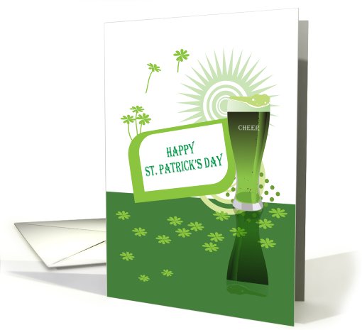 Happy St. Patrick's Day, beer card (785538)