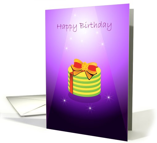 Happy Birthday, gift card (797575)