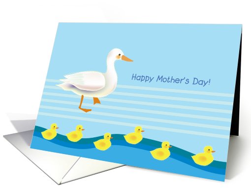 Happy mother's day, ducky, mom, mother card (807774)