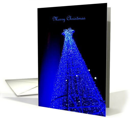 merry christmas, Christmas tree, light card (822057)
