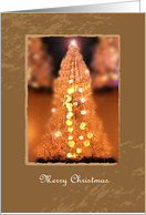 merry christmas, Christmas tree, light card