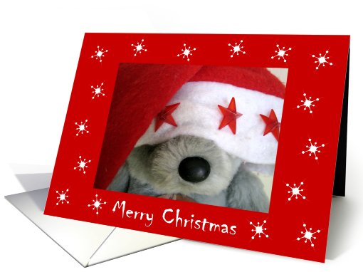 merry christmas, bear card (822072)