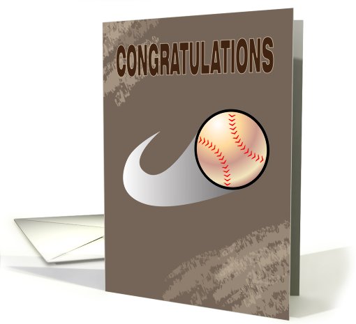 congratulations, baseball card (822461)
