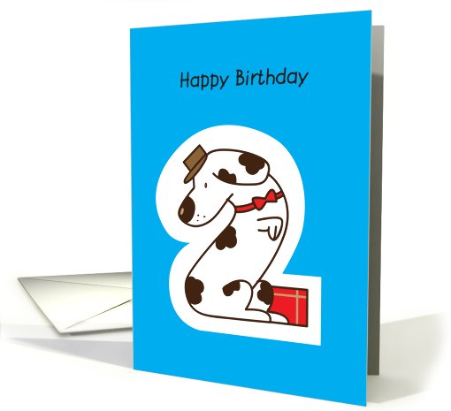 happy birthday, doggy, 2 card (826118)