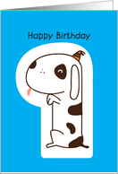 happy birthday, doggy, 9 card