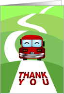 Thank you for carpooling card