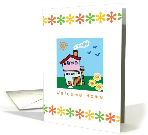 Welcome Home, house card (828092)