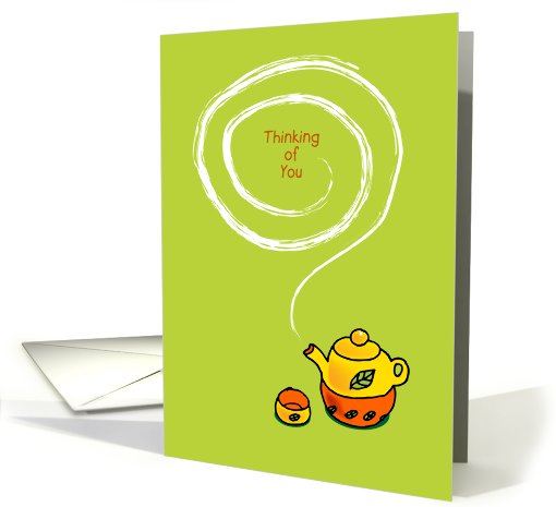 thinking of you, tea card (828136)