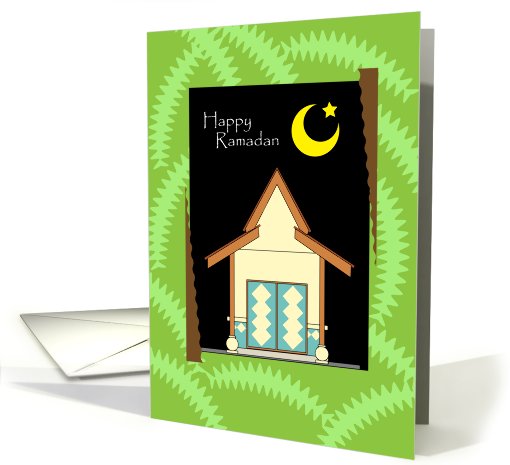 Happy Ramadan, malay house card (828493)