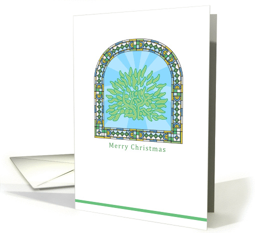 merry christmas, bush, card (831608)