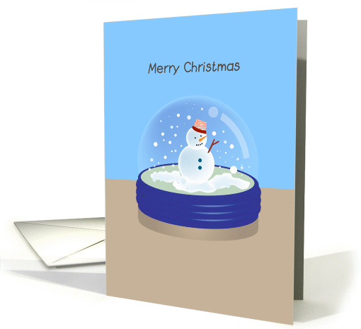 merry christmas, snowman, craft card (831621)