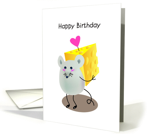 happy birthday, mouse card (839253)