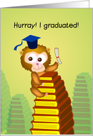 Announcements, Hurray! I graduated! card