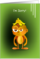 occasions, i’m sorry, monkey card