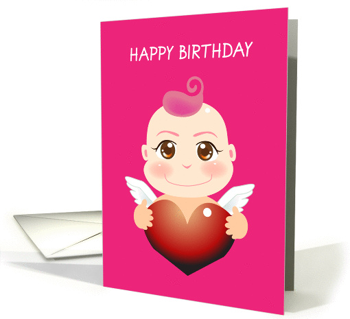 happy birthday, angel card (851350)