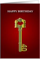 happy 40th birthday, key card