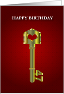 happy 47th birthday, key card