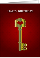 happy 89th birthday, key card