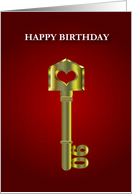 happy 90th birthday, key card