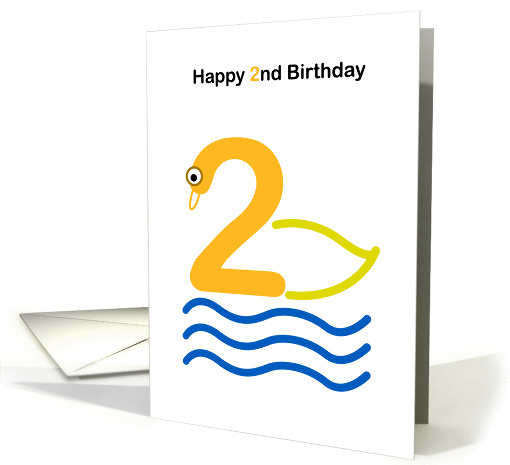 happy 2nd Birthday card (858214)