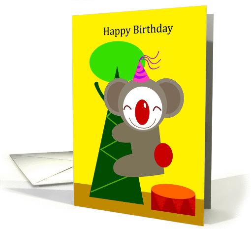 happy Birthday, cola bear card (858238)