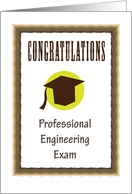 Congratulations On Passing Your Professional Engineering Exam card