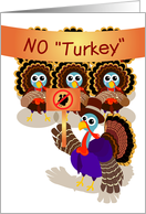 happy thanksgiving, turkey card