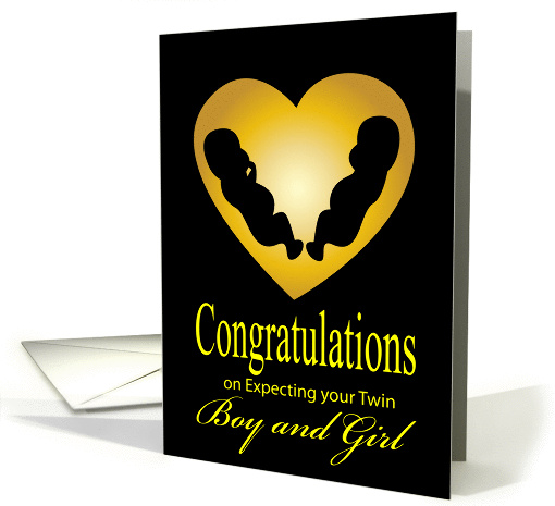 Congratulations On expecting your twin boy and girl, baby... (879592)