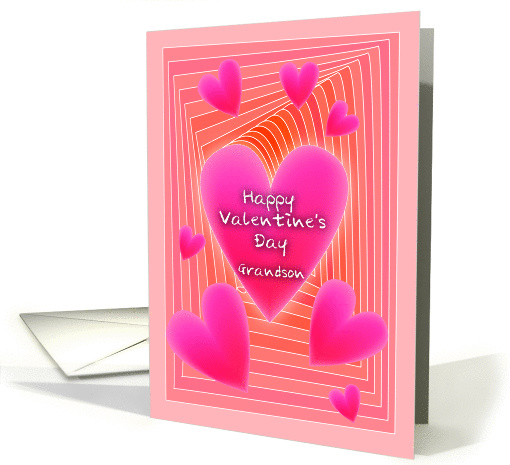 happy valentine's Day, grandson, love background card (896553)