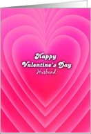happy valentine’s Day, husband, love background card