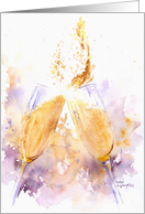 Two Champagne Flutes card