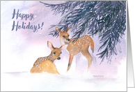 Happy Holidays card