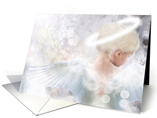 Christmas Angel with Halo card (1550408)