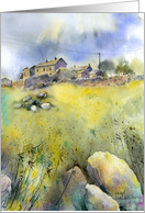 Spring at Smarber, Swaledale, Yorkshire, England card