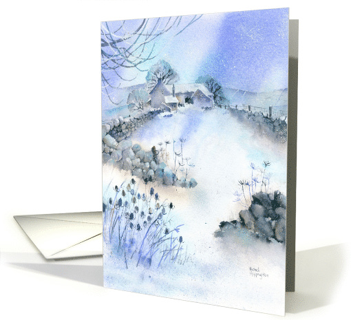 Swaledale Winter, Yorkshire, England card (1562954)