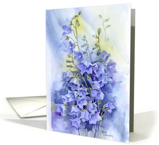 Canterbury Bells card (240497)
