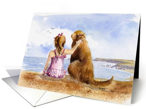 A Girl's Best friend card (240651)