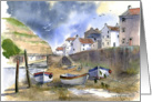 Boats at Staithes card