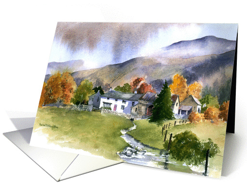 Cumbrian Farm card (242484)