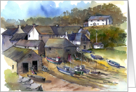 Cornish Village card