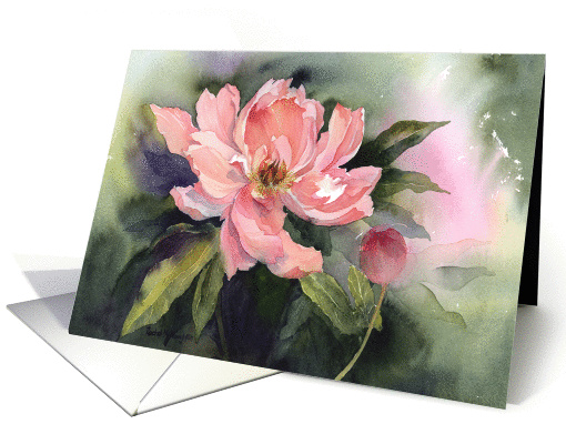 Perfect Peony card (245084)