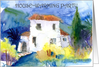 House Warming Party card