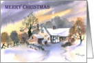 Cottage in the Snow card