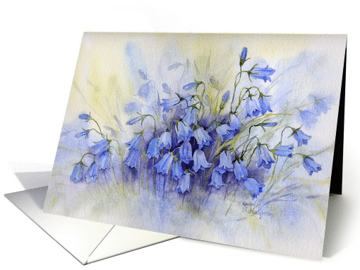 Note card Harebells card (249558)