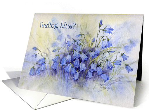 Thinking of you Feeling blue card (252197)
